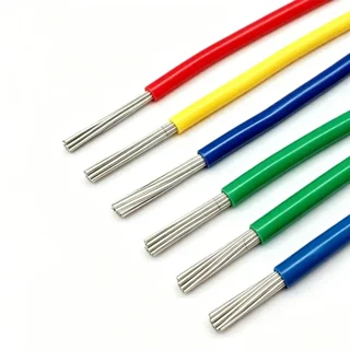 سیم تفلون نسوز AWG 16نقره وارداتی